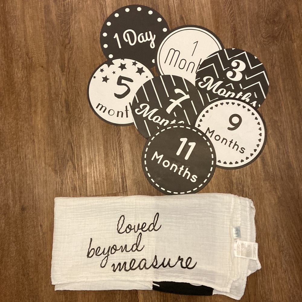 Baby Milestone Blanket